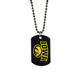 Fan Frenzy Gifts Iowa Hawkeyes Officially Licensed Dogtag on Ball Chain